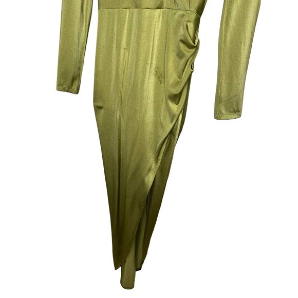 Bronx and Banco Maxi Dress Olive - Picture 4 of 15